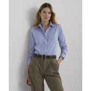 Lauren Ralph Lauren Y/D Cttn END ON Endshirt Kvinde Classic Medium Blu...