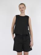 Neo Noir Svetlana Linen Top Kvinde Black Toppe Str 40 - hos Magasin