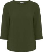 Fransa Frjackie PU 3 Kvinde Rifle Green Langærmede T-shirts Str L - ho...