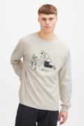 !Solid Sdifolo Mand Oatmeal Sweatshirts Str L - hos Magasin