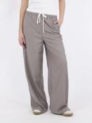 Neo Noir Julius Pants Kvinde Grey Melange Bukser Med Brede Ben Str 40 ...