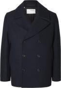 Selected Homme Slharchive Peacoat 2. 0 Mand Sky Captain Overgangsjakke...