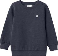 Name It Nmmvimo LS Sweat BRU Noos Str 104 - Blå Sweatshirts hos Magasi...