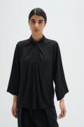 InWear Kotoiw Blouse Kvinde Black Langærmede Bluser Loose Fit Str 40 -...