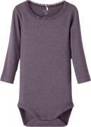 Name It Nbfkab LS Body Noos Str 92 Piger - Arctic Dusk/melange Langærm...