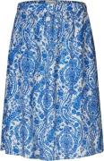 Lollys Laundry Ellall Midi Skirt Kvinde Blue Midi Nederdele Str XL - h...