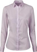 Stenströms Shirt s Poplin Stretch/jersey Kvinde Pink Langærmede Skjort...