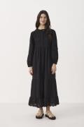 Part Two Seiapw DR Kvinde Black Maxi Kjoler Relaxed Fit Str 40 - hos M...