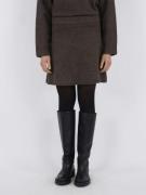 Neo Noir Gisa Knit Skirt Kvinde Brown Melange Korte Nederdele Str 40 -...