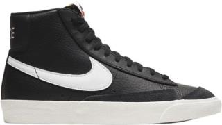 Nike Blazer mid '77 Vintage Mand Black Sneakers Str 40 - Læder hos Mag...