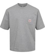 Levi's SS Workwear TEE MID Tone Grey Mand Grå Kortærmede T-shirts Loos...