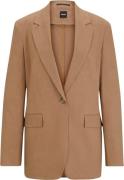 BOSS Jasena Kvinde Medium Beige Blazere Str 40 - hos Magasin