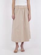 Neo Noir Yara Poplin Skirt Kvinde Dark Sand Maxi Nederdele Str 40 - ho...