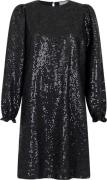 Neo Noir Isobel Sequins Dress Kvinde Black Korte Kjoler Str 40 - hos M...