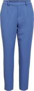 Object Objlisa Slim Pant Noos Kvinde Palace Blue/col Bukser Med Smalle...