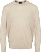 Sand Cool Wool Iq Mand Lys Karamel Sweaters Str L - hos Magasin