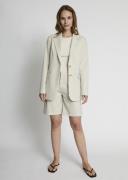 Bruun & Stengade BS Estelle Regular Fit Blazer Kvinde Sand Blazere Str...