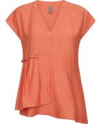 Culture Cuamino Blouse Kvinde Tangerine Toppe Str L - hos Magasin