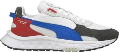 Puma Wild Rider Rollin' Sneakers Mand Hvid Sneakers Str 41 - hos Magas...