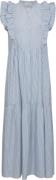 Sofie Schnoor Dress Kvinde Blue Striped Maxi Kjoler Str 38 - hos Magas...