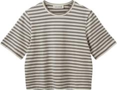 Sofie Schnoor Tshirt Kvinde Grey Striped Kortærmede T-shirts Str L - h...