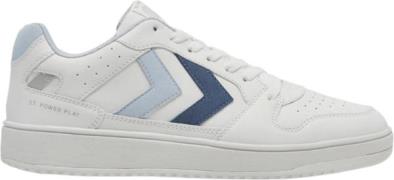 Hummel ST. Power Play Sneakers Kvinde White/ballad Blue Sneakers Str 4...