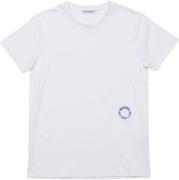 MessyWeekend TEE Mand White Kortærmede T-shirts Str L - Bomuld hos Mag...