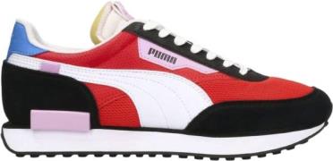 Puma Future Rider Dare to Play Mand Flame Scarlet-puma White-puma Snea...