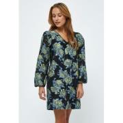 Minus Mistia Dress 1 Kvinde Ocean Blue Print Korte Kjoler Str 42 - hos...