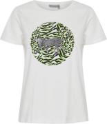 Fransa Frsuni TEE 2 Kvinde Blanc De Blanc Mix Kortærmede T-shirts Str ...