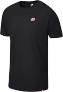 New Balance Small Logo Tshirt Mand White Kortærmede T-shirts Str S - B...