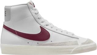 Nike Blazer mid '77 Vintage Mand White Sneakers Str 40 - Læder hos Mag...