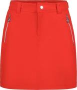 Luhta Waterrepellent Skirt With Inner Shorts Kvinde -red Korte Nederde...