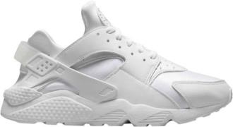 Nike Air Huarache Sneakers Mand Hvid Sneakers Str 41 - Læder hos Magas...