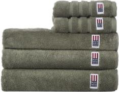 Lexington Original Towel Dusty Olive Dusty Olive Str 30x50 - Håndklæde...