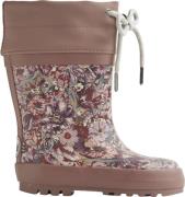 Wheat Rubber Boot Thermo Print Flowers In Plenty Gummistøvler Str 29 -...