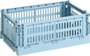 Hay HAY Colour Crate, Small Light Blue Str W17 X L26,5 X H10,5 - Kurve...