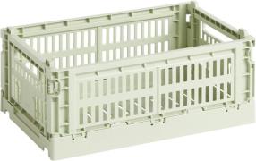 Hay HAY Colour Crate, Small Mint Str W17 X L26,5 X H10,5 - Kurve hos M...