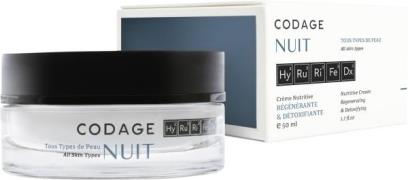 Codage Nutritive Night Cream Regenerating & Detoxifying 50 ml. 50 ml -...