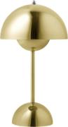 &Tradition Flowerpot Portable Lamp VP9, Magnetic Charger Brass-plated ...