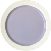 Studio About Clayware, Plate, Large, 2 PCS, Ivory/light Purple, 25015i...