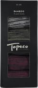 Topeco Topeco 6p Socks, Bamboo 41-45 - Ankelømper Bambus hos Magasin