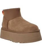 UGG Classic Mini Dippe Kvinde Chestnut Vinterstøvler Str 36 - hos Maga...