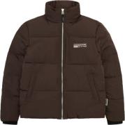 Woodbird Wbdapper Puff Jacket Mand Chocolate Brown Vinterjakker Str L ...