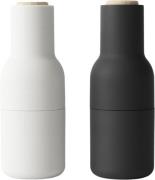 Audo Copenhagen Bottle Grinder, Ash/carbon, Beech, Sort / Hvid Str H: ...