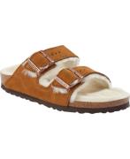 Birkenstock Arizona VL Sheepskin Kvinde Orange Flade Sandaler Str 36 -...