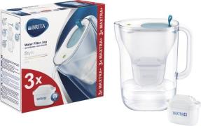 BRITA Brita Style Led4w Incl 3 Mxpro JUG Blue Blå - Kander hos Magasin