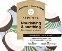 Sephora Collection Fiber Face Mask Matcha Tea x 1 - Ansigtsmaske hos M...