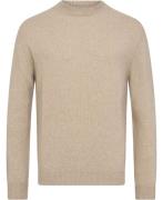 Manifattura Knitwear Mand Sand Sweaters Str L - Cashmere hos Magasin