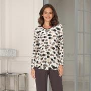 Lady Avenue Bamboo Long Sleeve Pyjamas Nattrøjer & -Toppe Str L - Bomu...